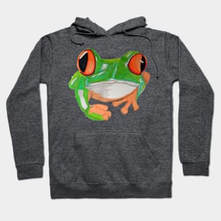 Green Tree Frog Hoodie